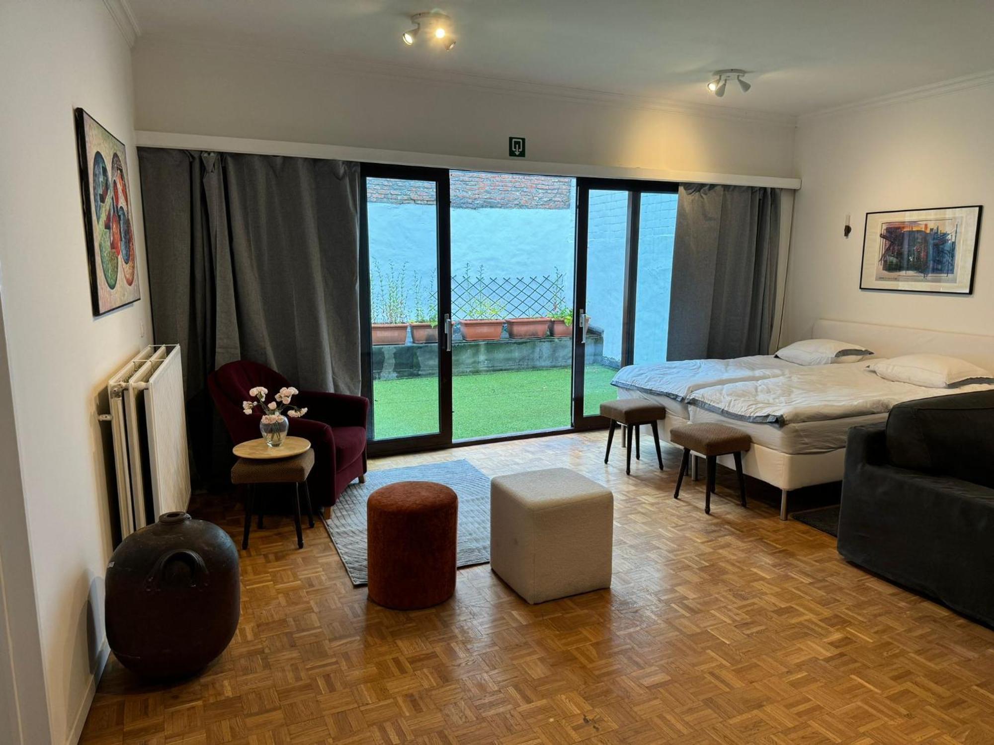 Garden Loft In City Center Meir 1Fl Antwerpia Zewnętrze zdjęcie